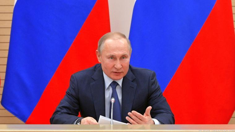 Präsident Wladimir Putin lobte die Arbeit des russischen Geheimdienstes und die Zusammenarbeit mit ausländischen Geheimdiensten.