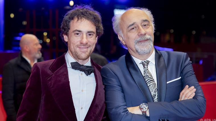 Schauspieler Elio Germano und Regisseur Giorgio Diritti.