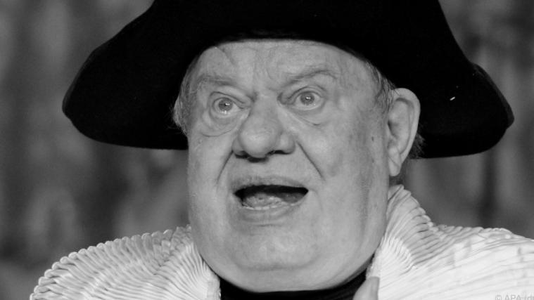 Volker Spengler im Jahr 2012 im Stück „Der Geizige“ von Moliere.