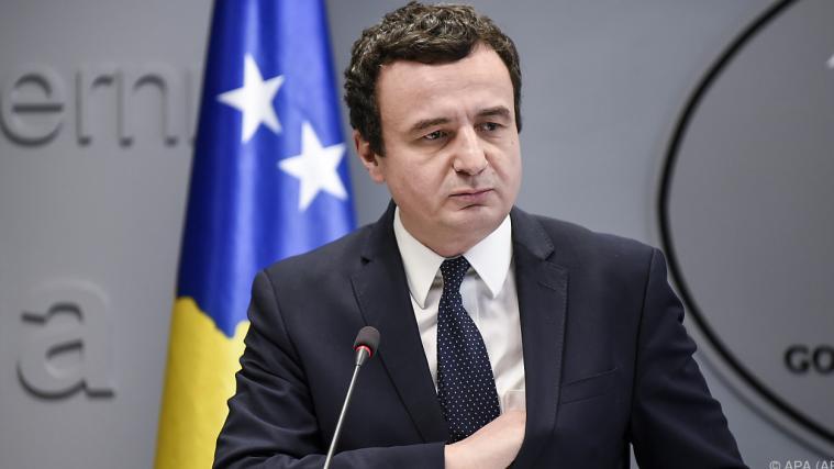 Albin Kurti, Ministerpräsident des Kosovo.