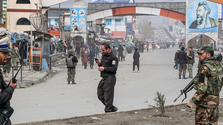 Anschlag mit über 30 Toten in Kabul.