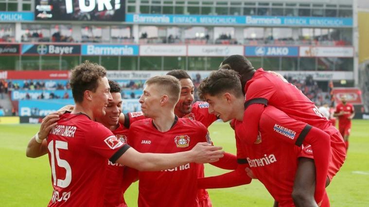 Bayer Leverkusen schoss Frankfurt mit 4:0 ab.
