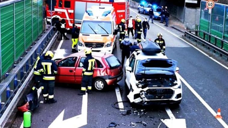 Bei dem Unfall wurde glücklicherweise niemand verletzt.