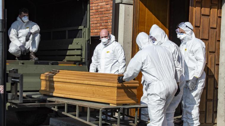 Bergamo ist die von der Epidemie in Italien am stärksten betroffene Stadt.