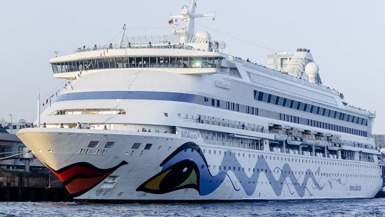 Das Kreuzfahrtschiff "Aida Aura".