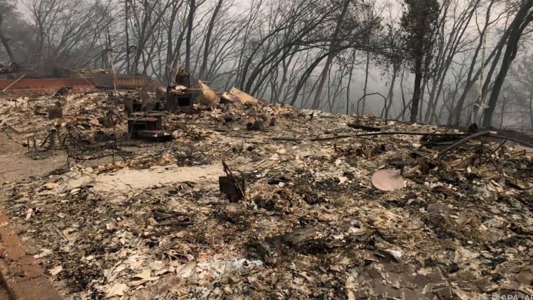 Die verheerenden Waldbrände in Kalifornien 2018 forderten 86 Menschenleben.