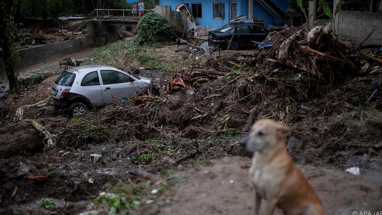Die Zahl der Toten nach den schweren Überschwemmungen und Erdrutschen in Brasilien ist auf mindestens 35 gestiegen.