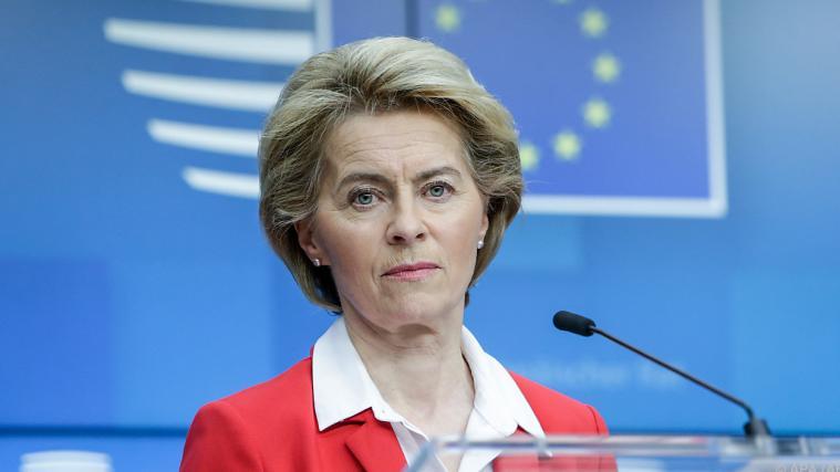 EU-Kommissionschefin Ursula von der Leyen ist der Ansicht, dass das Wort Corona-Bond nur ein Schlagwort sei.