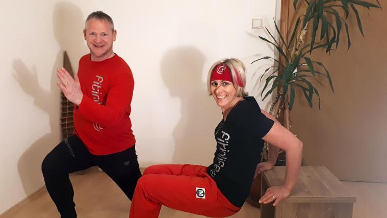 Harald und Gaby werden die SportNews-Leser einen Monat lang mit Fitnesstipps begleiten.