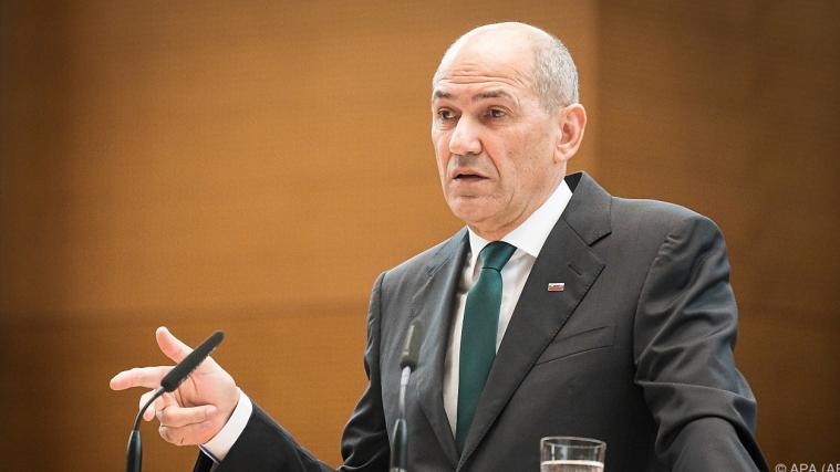 Janez Jansa legte bereits seinen Amtseid ab.