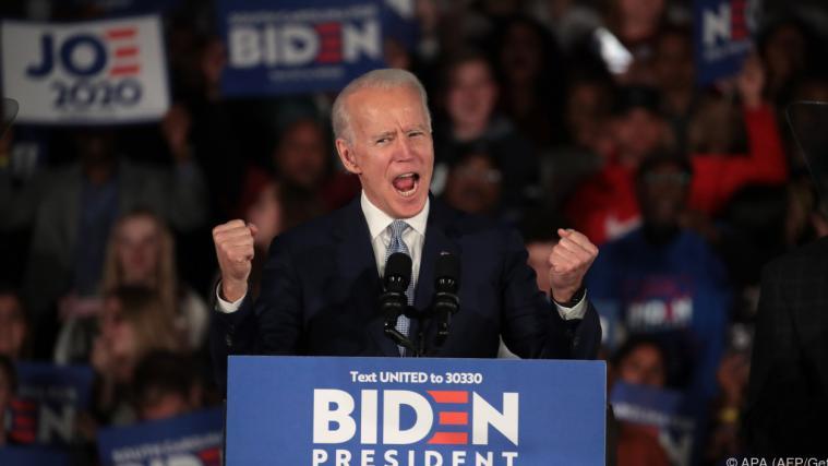 Joe Biden darf endlich jubeln.