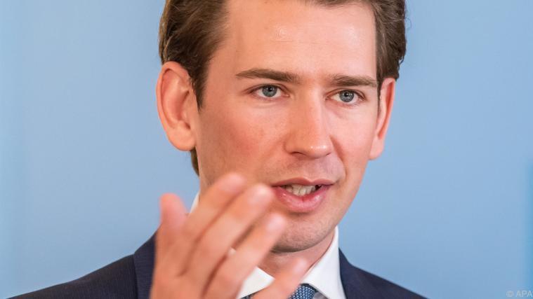 Kanzler Kurz setzt weiterhin auf "Hilfe vor Ort".