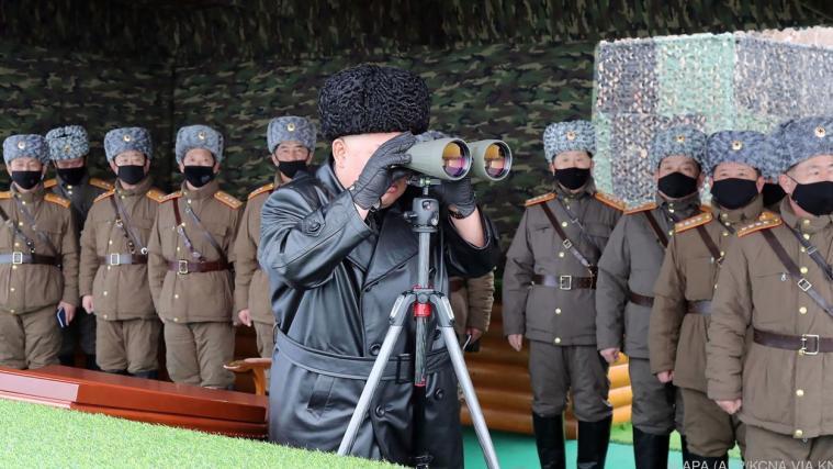 Kim Jong-un bei einem aktuell seltenen, öffentlichen Auftritt.