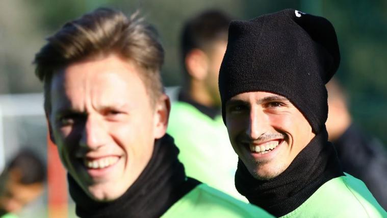 Manuel Fischnaller und seine Kollegen werden in dieser Woche individuell trainieren.