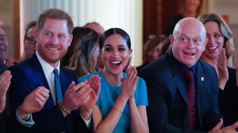 Meghan und Harry am Donnerstagabendin London.