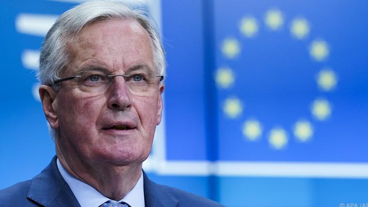 Michel Barnier verhandelt für die Europäische Union.