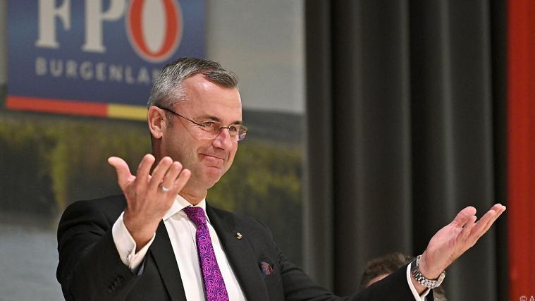Norbert Hofer dankte für das Vertrauen in dieser "sehr schwierigen Situation".