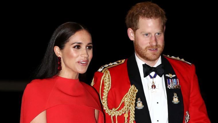 Sie sind offiziell keine Royals mehr: Meghan und Harry.