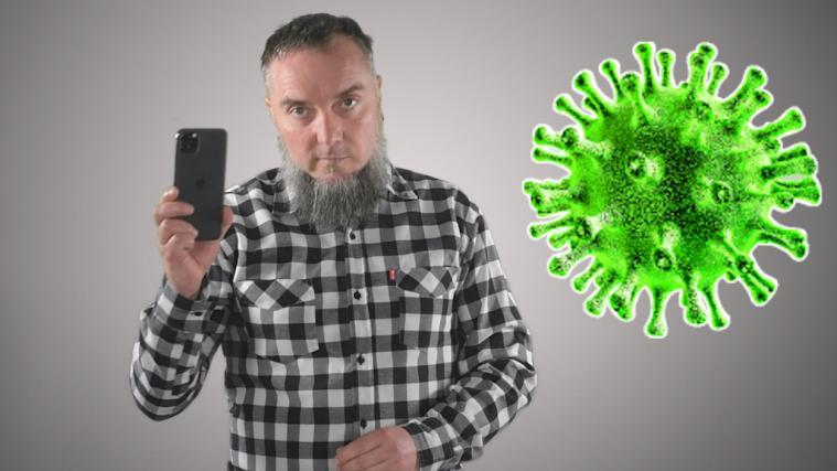 STOL-Reporter Ivo Zorzi zeigt, wie man regelmäßig sein Smartphone reinigen sollte.