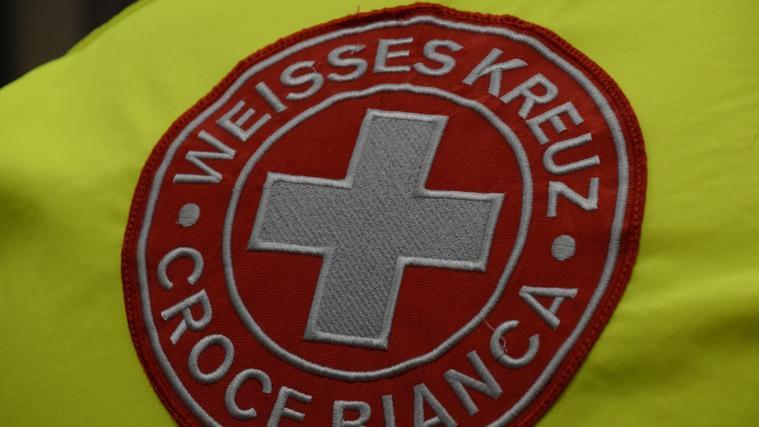 Unter anderem das Weiße Kreuz stand im Einsatz.