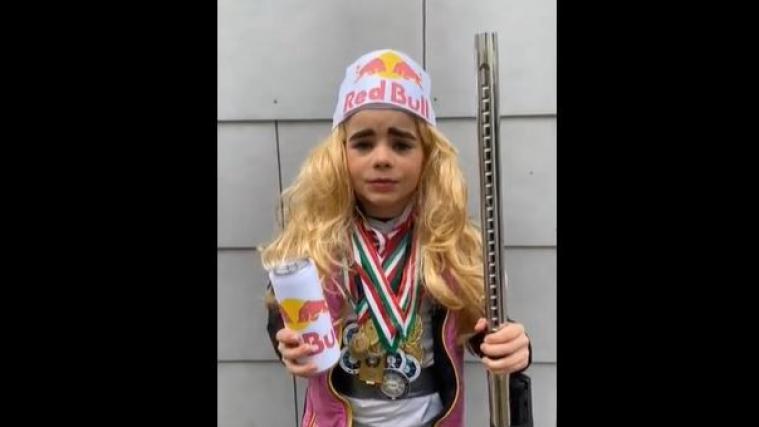 Unverkennbar Dorothea Wierer, oder?