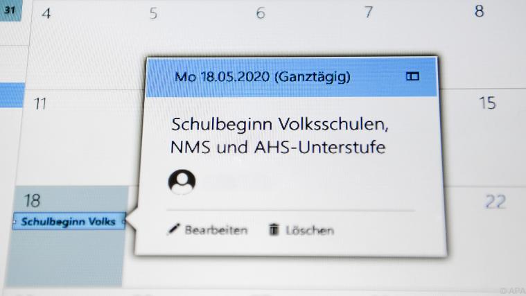 Am 18. Mai geht es für viele Schüler wieder los.