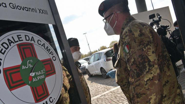 Ausnahmezustand in Italien.