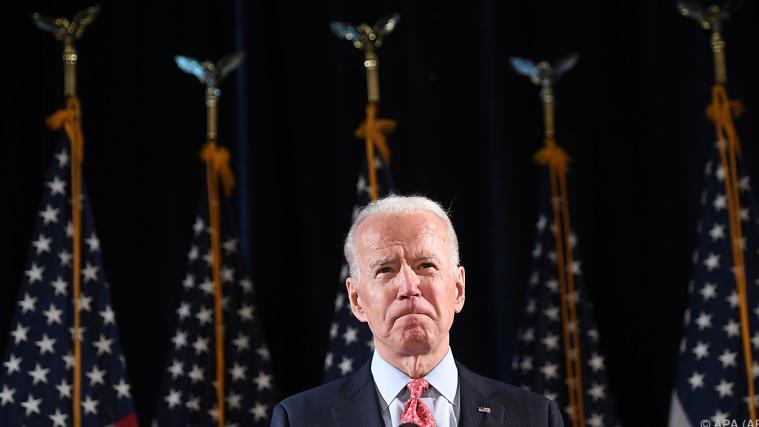 Biden erhielt die Mehrheit der Stimmen.
