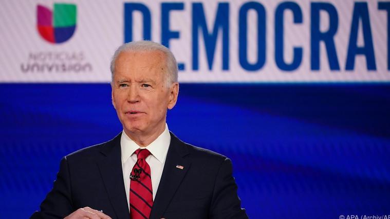 Biden will für die Demokraten ins Weiße Haus.