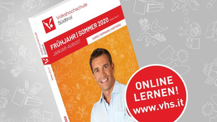 Die VHS Südtirol bietet auch während der Corona-Krise ein vielfältiges Kursprogramm an.