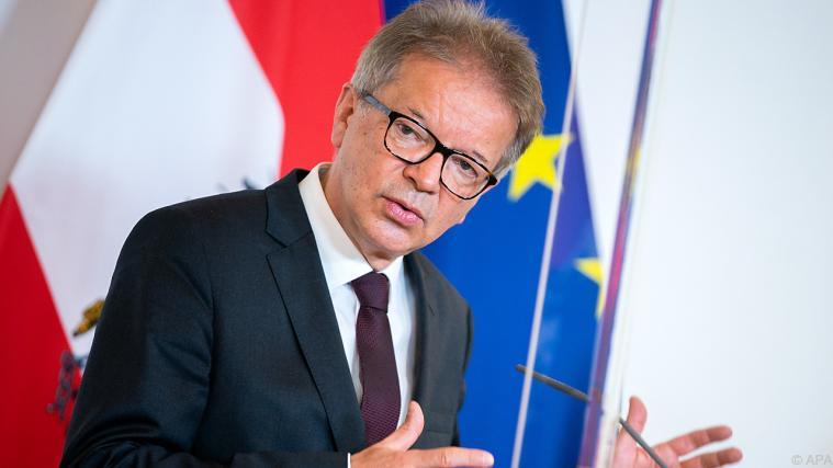 Gesundheitsminister Rudolf Anschober setzt weiterhin auf Abstand.