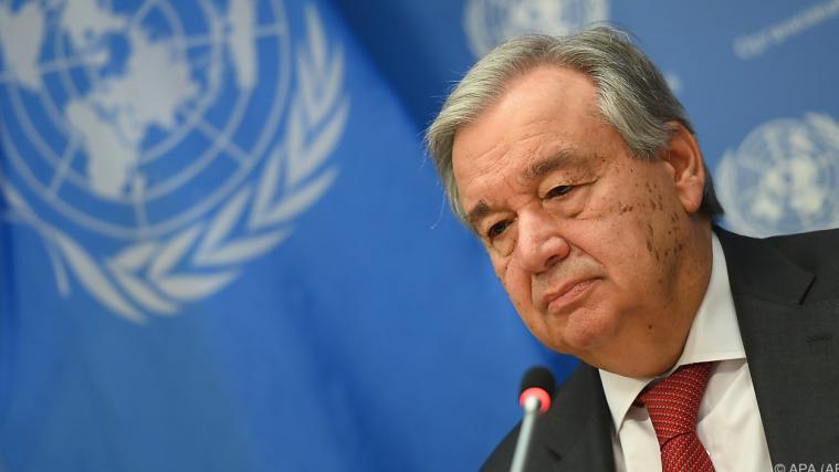 Guterres zeigte zuletzt Unmut über schleppendes globales Vorgehen.