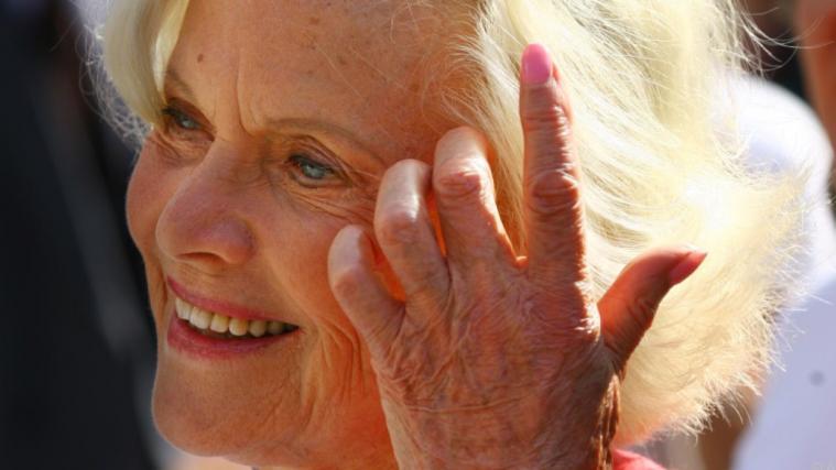 Honor Blackman im Jahr 2008 - 44 Jahre nach "Goldfinger".