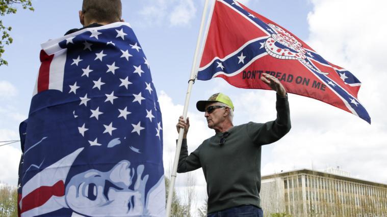 In den USA gibt es zahlreiche Proteste gegen die Corona-Maßnahmen.