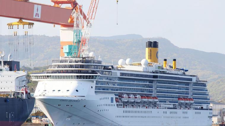 Inzwischen sind 91 der 623 Crewmitglieder der italienischen „Costa Atlantica“ positiv auf den Erreger getestet.
