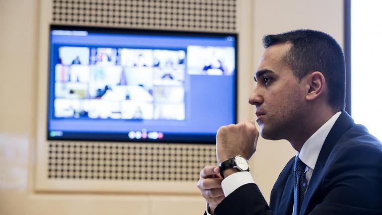 Luigi Di Maio sieht Europas Zukunft gefährdet.