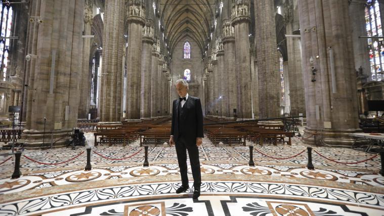 „Music For Hope“ – Andrea Bocelli im Mailänder Dom.