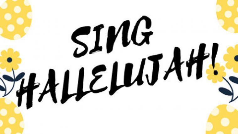 „Sing Hallelujah!“ heißt es am Ostersonntag um 12,30 Uhr.