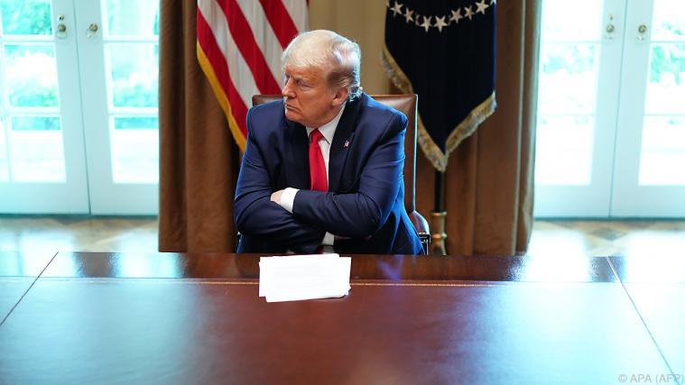 Trump zeigte sich ziemlich beleidigt.