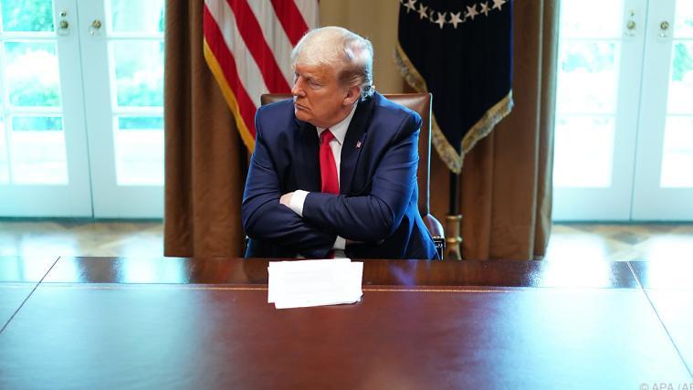 Trump zeigte sich ziemlich beleidigt.