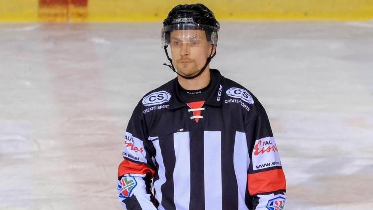 Turo Virta ist seit 8 Jahren Schiedsrichter – und bei Spielern äußerst beliebt.