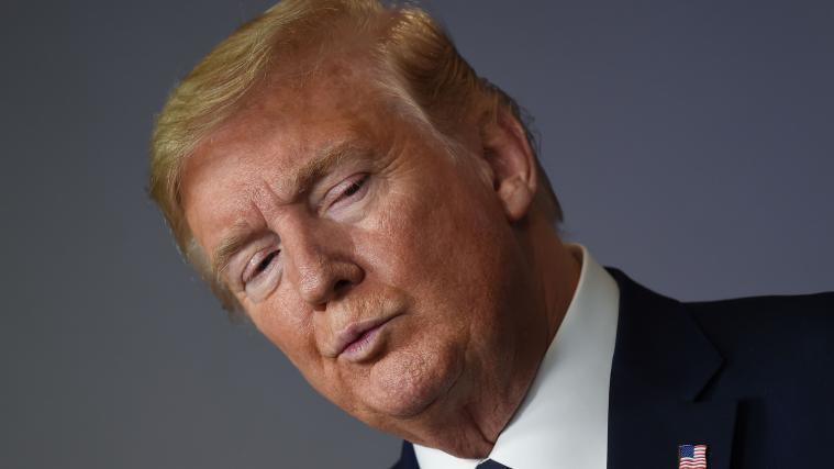 US-Präsident Donald Trump stellte seine Äußerung als „Sarkasmus“ dar.