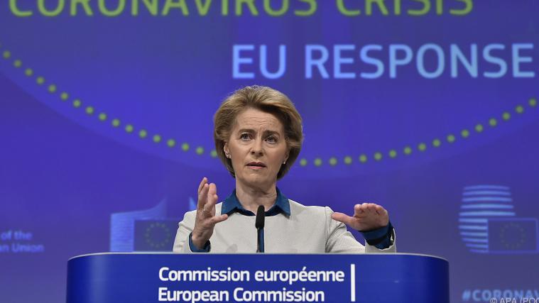 Von der Leyen will Solidarität statt Fleckenteppich.
