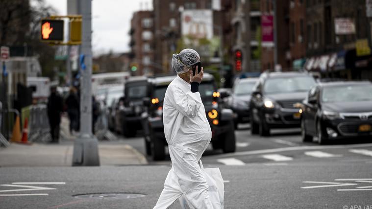 Vor allem New York ist wegen der Corona-Pandemie im Ausnahmezustand.
