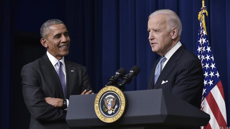 Wie du mir, so ich dir: Barack Obama und Joe Biden stehen einander nahe.