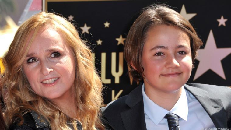 2011 feierte Melissa Etheridge mit Sohn Beckett am "Walk of Fame".