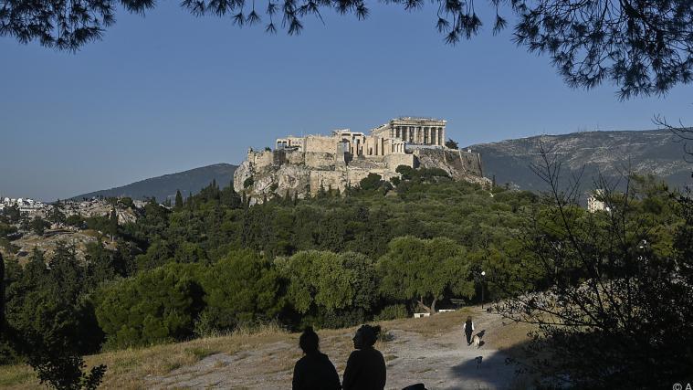 Akropolis genoss wochenlange Ruhe.