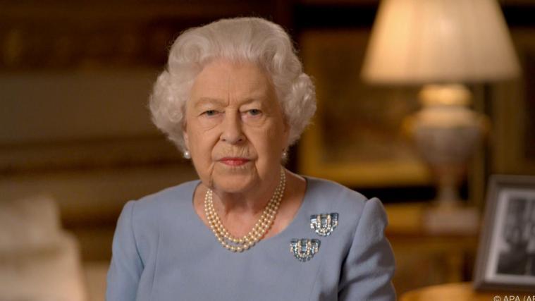 Die Queen richtete ihre Dankesworte per Telefon aus.