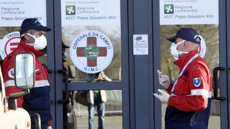 Die Zahl der Covid-19-Patienten in Italien ist auf unter 10.000 gesunken.
