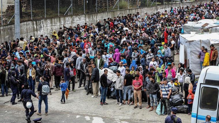 Die Zahlen an Migranten sind wegen der Corona-Pandemie gesunken.